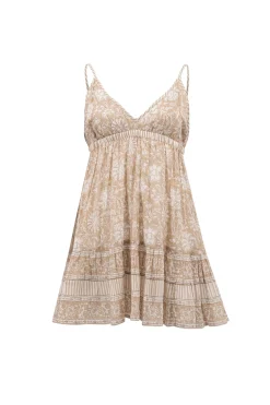 Robe à bretelles Jesenia Naturelle