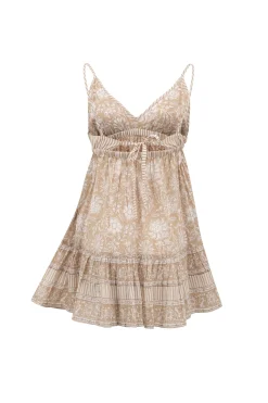 Robe à bretelles Jesenia Naturelle