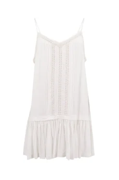 Robe à bretelles Mila Ivoire
