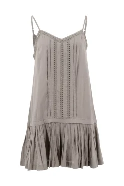 Robe à bretelles Mila Khaki