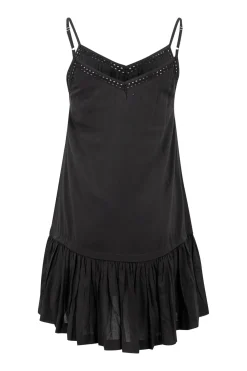 Robe à bretelles Mila Noir