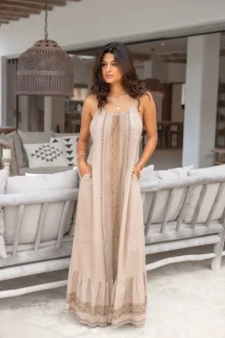 Robe à bretelles Royal Scorva Sand