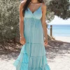 Robe Alicia Strap Azure