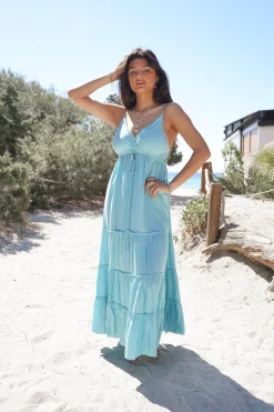 Robe Alicia Strap Azure