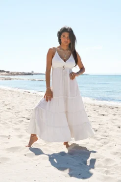 Robe Alicia Strap Ivoire