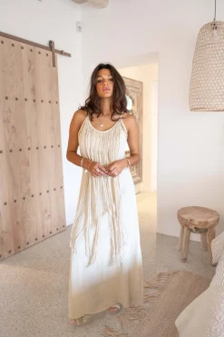 Robe Clio Scorva Ecru