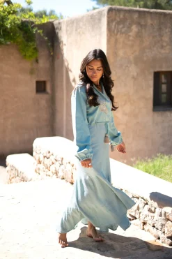 Robe Corazon Stone Blue