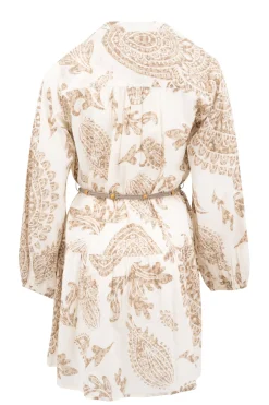 Robe courte Adella Taupe