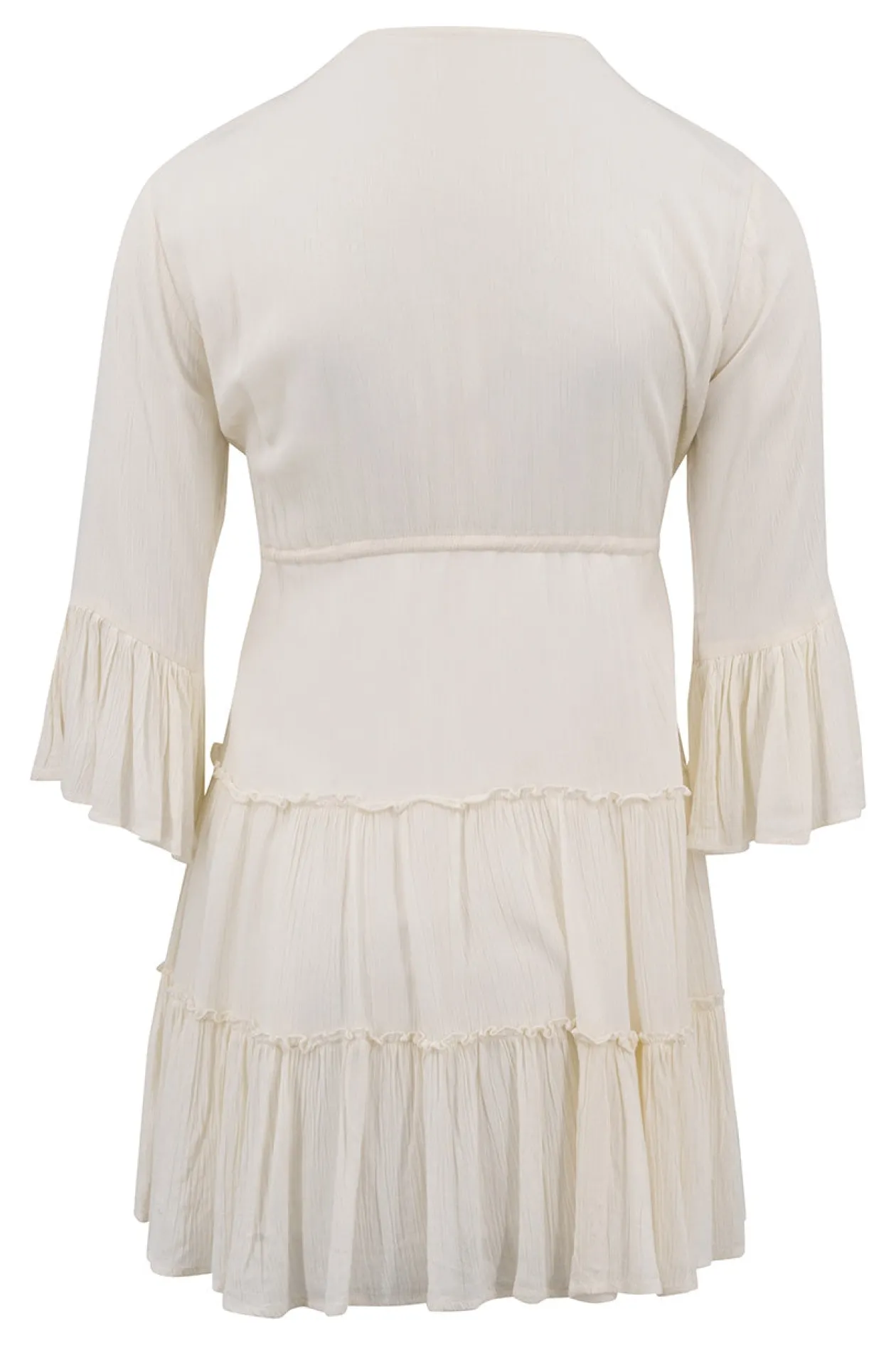 Robe courte Alise Ivoire