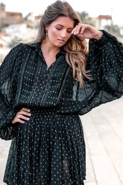 Robe courte Bliss Noir