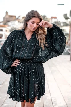 Robe courte Bliss Noir