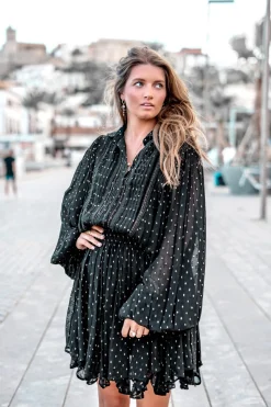 Robe courte Bliss Noir