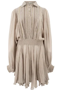 Robe courte Bliss Taupe