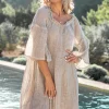 Robe courte Cira Light Taupe