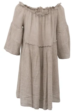 Robe courte Cira Light Taupe