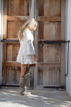 Robe courte Dantae Flower Ivory