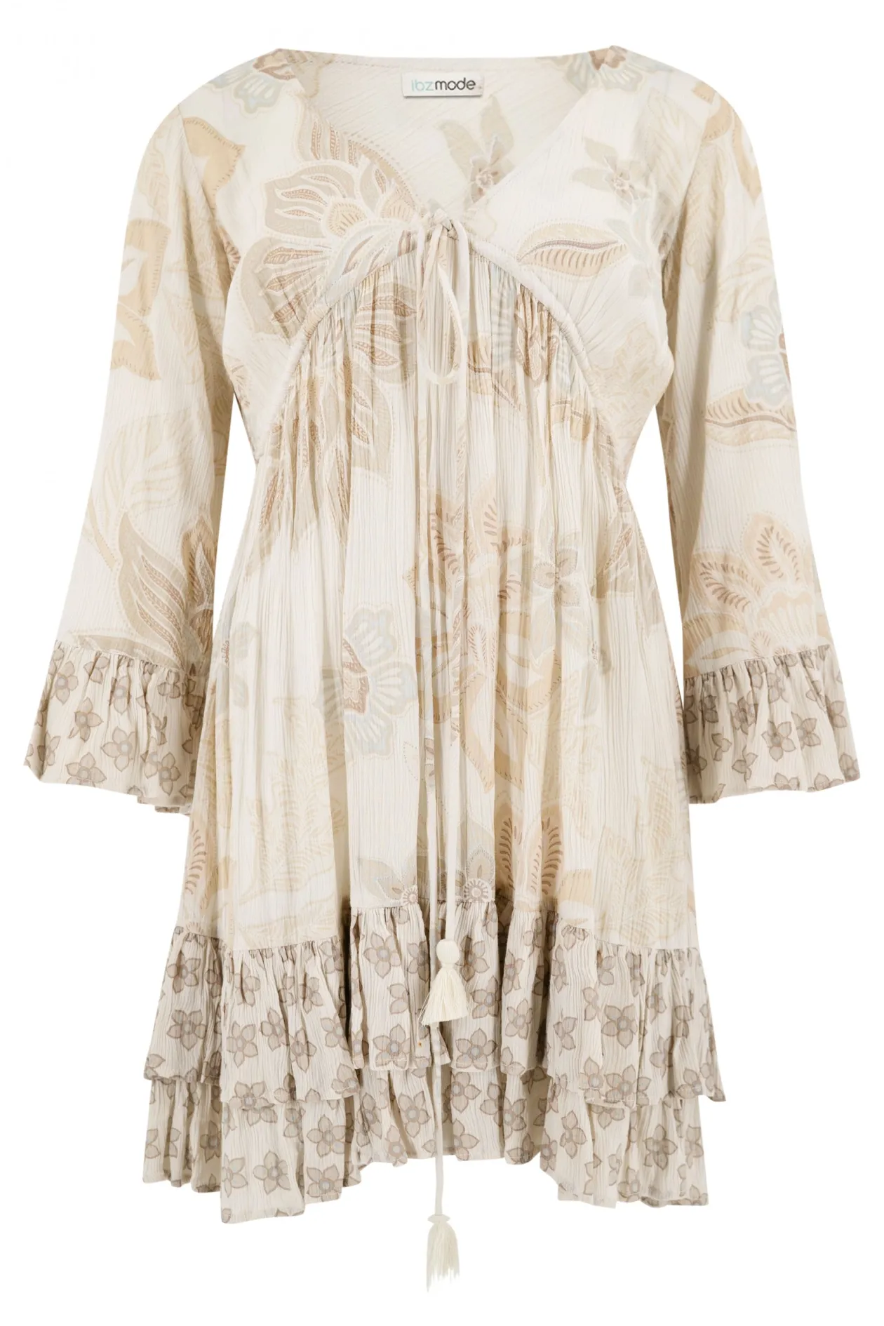 Robe courte Dantae Flower Ivory print