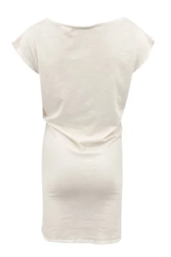 Robe courte Ecru