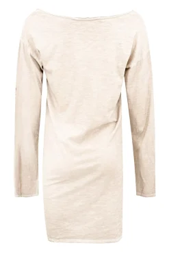 Robe courte Evy Ecru