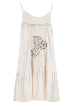 Robe courte Mila Jersey Blanc