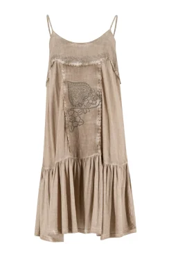 Robe courte Mila Jersey Taupe