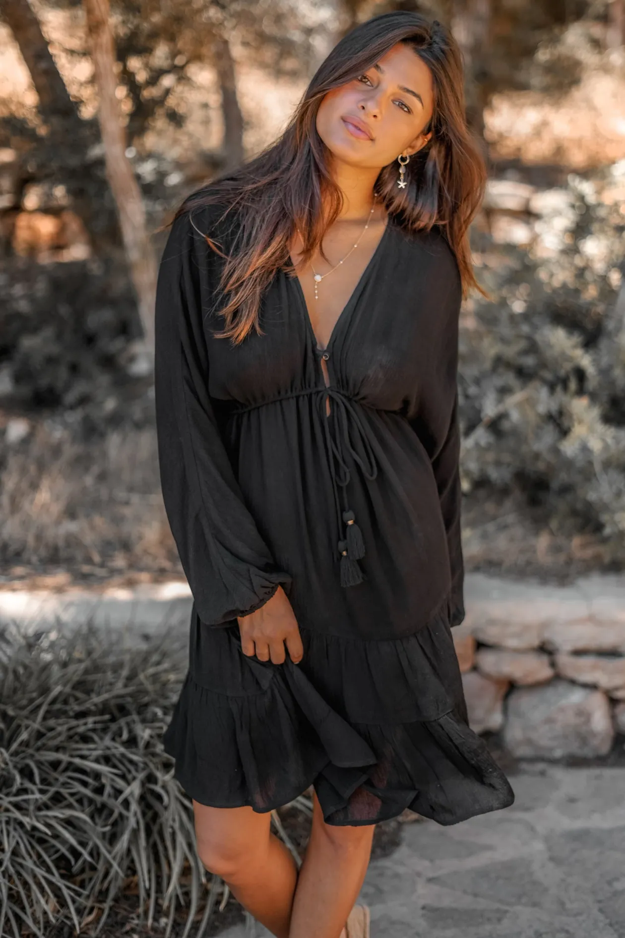 Robe courte Mio Noir