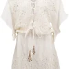 Robe courte Mirabel Ecru