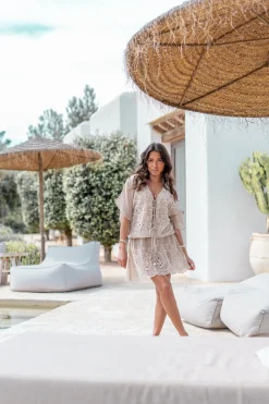 Robe courte Mirabel Sand