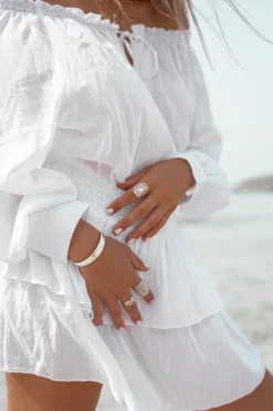 Robe courte Peralta Ivoire