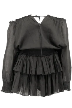 Robe courte Peralta Noir