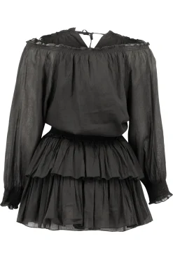 Robe courte Peralta Noir