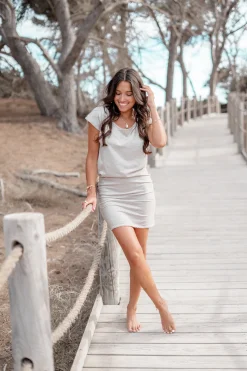 Robe courte Stone