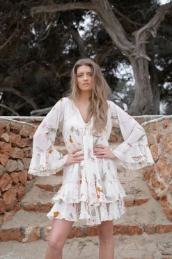 Robe courte Yola Paradise Beige