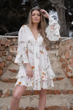 Robe courte Yola Paradise Beige