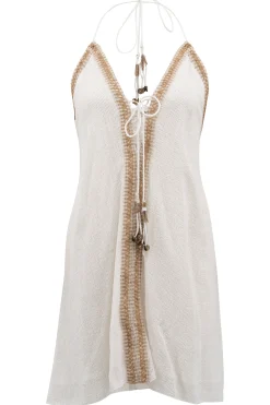 Robe courte Zamora Blanc