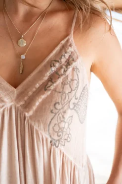 Robe Dee Jersey Sand