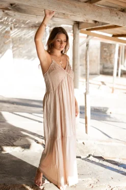 Robe Dee Jersey Sand