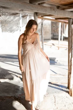 Robe Dee Jersey Sand