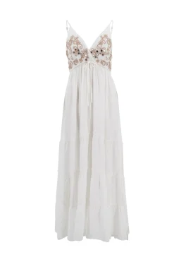 Robe Dolores Miroir Blanc