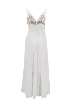 Robe Dolores Miroir Blanc