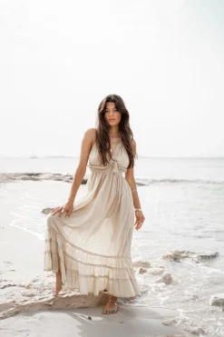 Robe dos nu Mila Sand