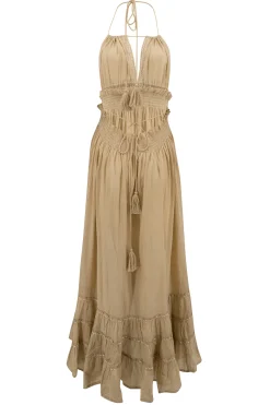 Robe dos nu Mila Sand