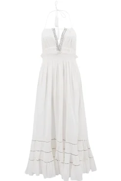 Robe dos nu Mila White