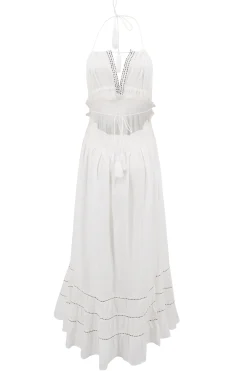 Robe dos nu Mila White