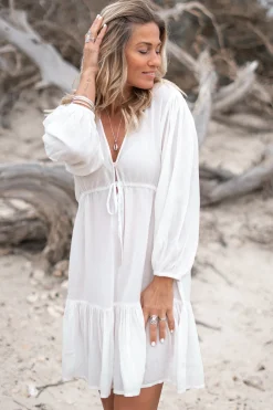 Robe Eva unie Ivoire