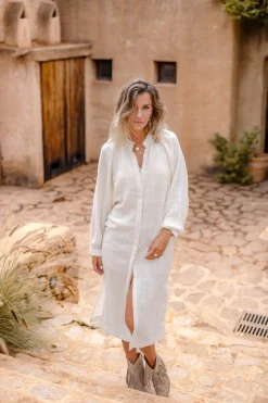 Robe Fedelia Blanc cassé