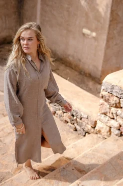 Robe Fedelia Taupe clair
