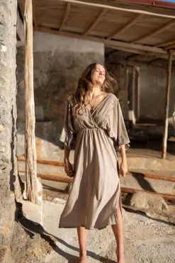 Robe Fly Jersey Taupe