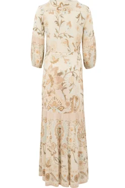Robe Gloria Flower Natural