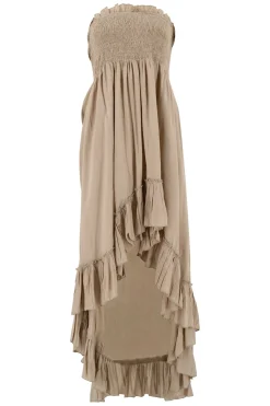 Robe Gypsy Boho Taupe